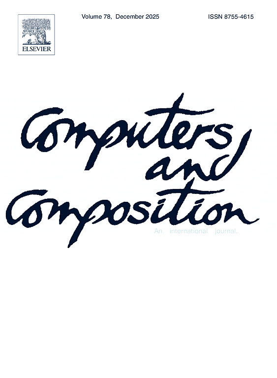 Computers and Composition Cover 